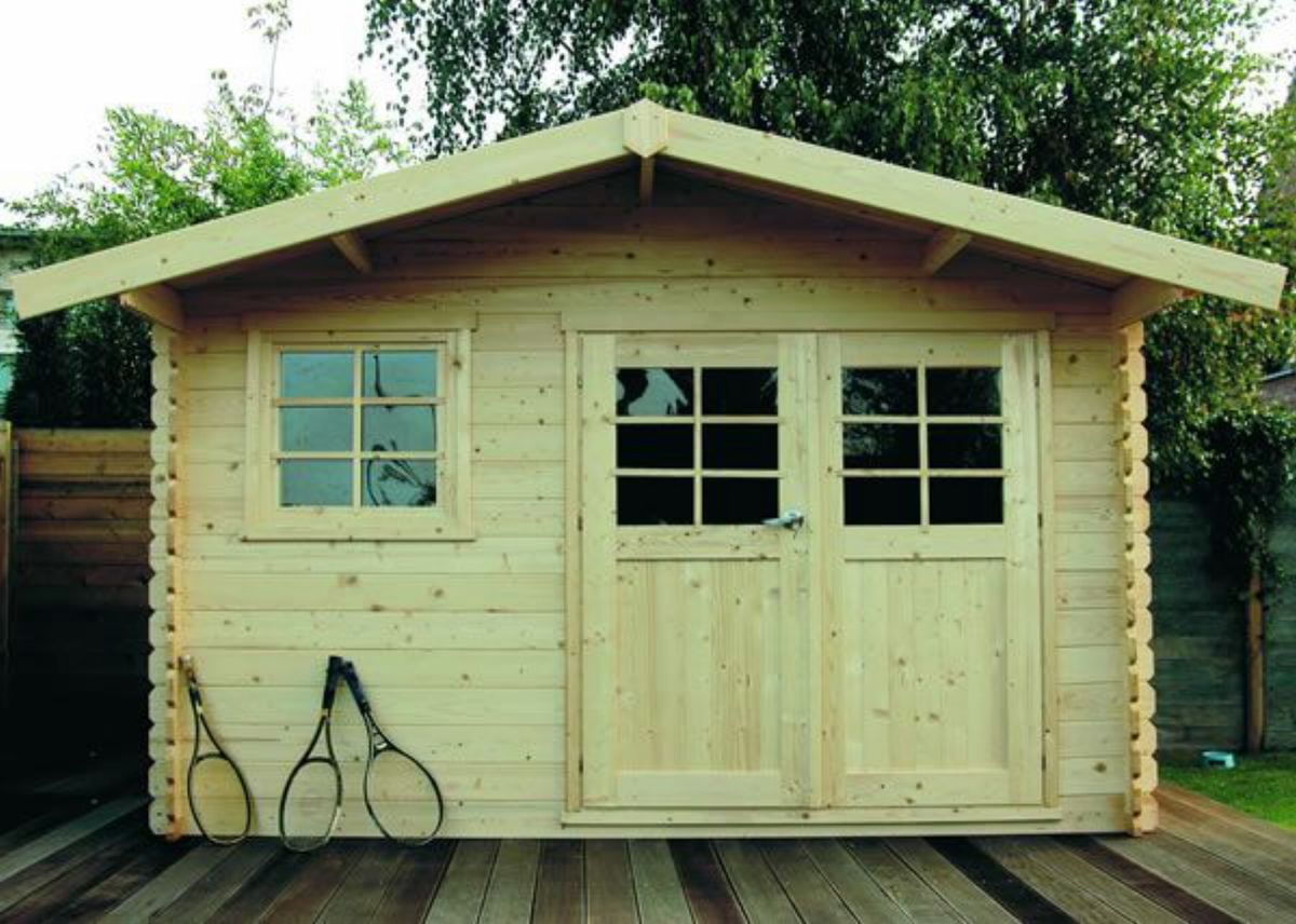 Solid S8275-1 Chimay Blokhut - Hogedruk Geïmpregneerd