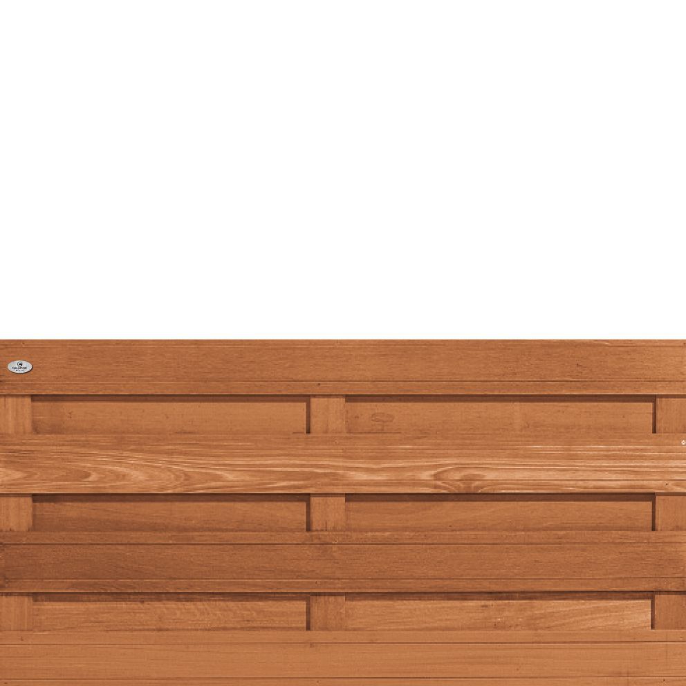 Azalp tuinscherm Bangkirai deluxe