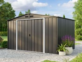 Duramax ECO 10x8 Metalen Tuinhuis Foto van Duramax ECO 10x8 Metalen Tuinhuis