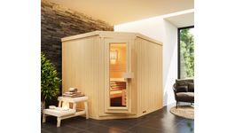 Azalp Elementare Ecksauna Classic Foto von