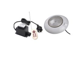 Ubbink LED Spot 406 RGB mit Fernbedienung und Trafo Foto von Ubbink LED Spot 406 RGB mit Fernbedienung und Trafo