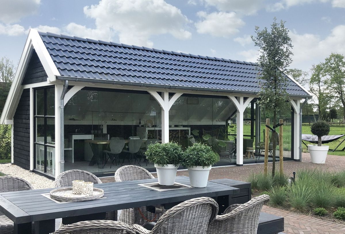 Trendhout kapschuur de Hoeve XL