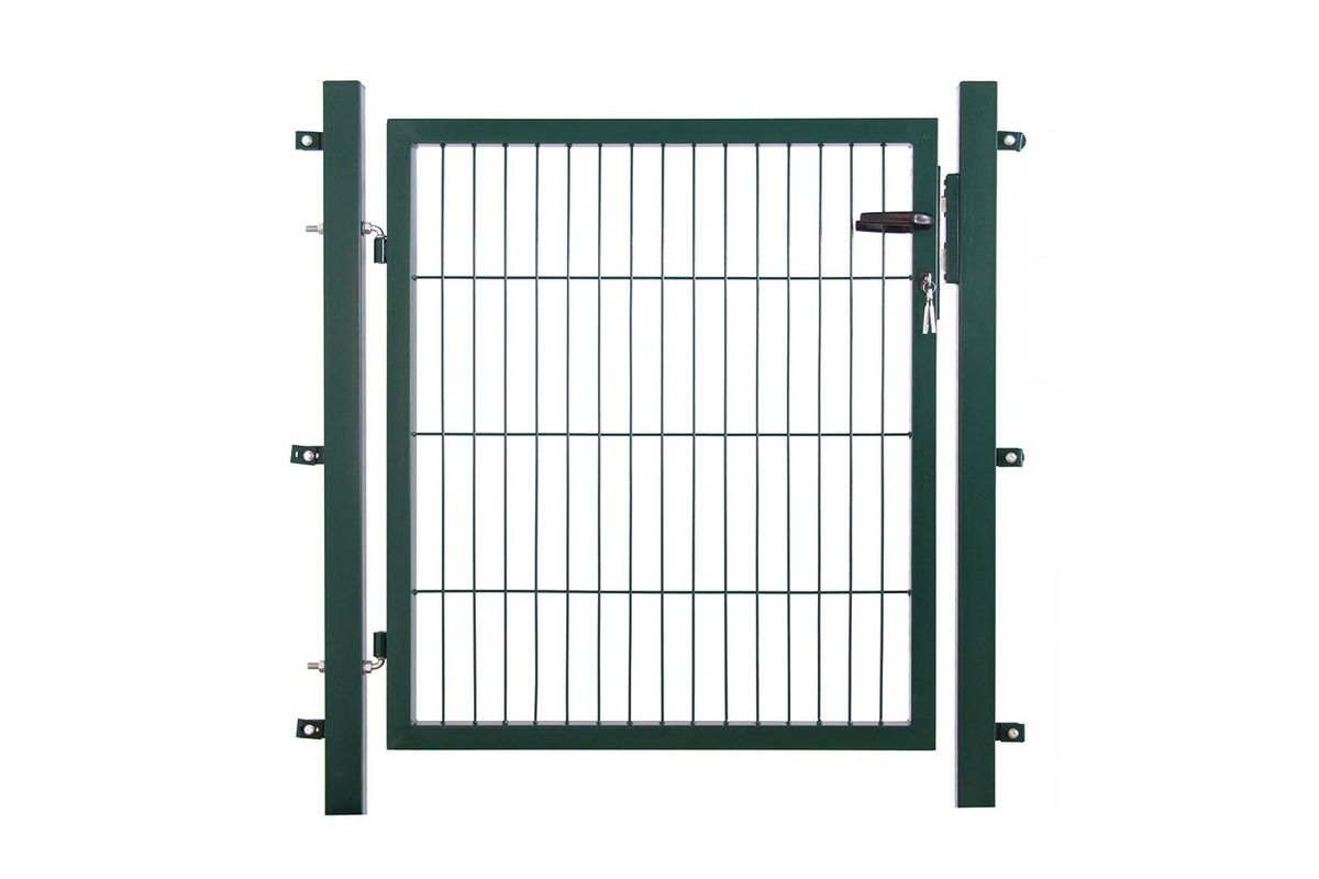 Azalp enkele poort compleet groen