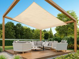 Nesling Coolfit Schaduwdoek Vierkant Foto van Nesling Coolfit Schaduwdoek Vierkant