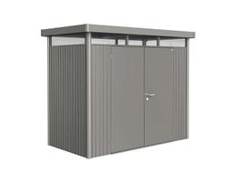 Biohort Highline H1 metalen tuinhuis Foto van Biohort Highline H1 metalen tuinhuis