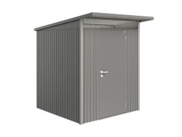 Biohort AvantGrande A1 metalen tuinhuis enkele deur Foto van Biohort AvantGrande A1 metalen tuinhuis enkele deur