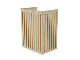 Azalp ovenbeschermrek U-vorm - elzen Foto van Azalp ovenbeschermrek U-vorm - elzen