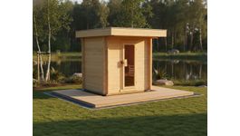 Foto von Azalp Saunahaus Littea 180x120 cm