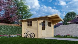 Interflex Blockhütte 3026 Foto von Interflex Blockhütte 3026