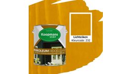 Koopmans Perkoleum - Eiche hell 232 - 2.5L Hochglanz Foto von