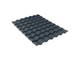Solid dakpanset metaal - zwart Foto van Solid dakpanset metaal - zwart