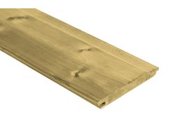 Azalp geïmpregneerde Vurenhouten gevelbekleding Rabat Foto van Azalp geïmpregneerde Vurenhouten gevelbekleding Rabat