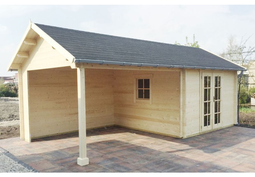 Azalp Blockhaus Marnix 650x350 cm Foto von Azalp Blockhaus Marnix 650x350 cm