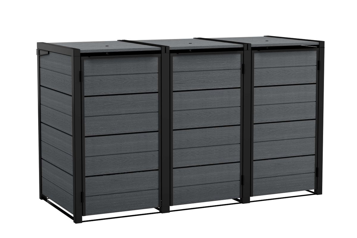 Keter Hide-Away 3x 240L Containerberging