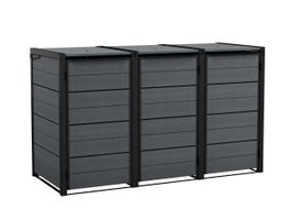 Keter Hide-Away 3x 240L Containerberging Foto van Keter Hide-Away 3x 240L Containerberging