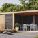 WoodAcademy tuinhuis met overkapping Nefriet Excellent nero 780x300 cm