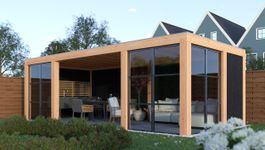 Kirk and Michaels douglas overkapping Versus nero Foto van Kirk and Michaels douglas overkapping Versus nero