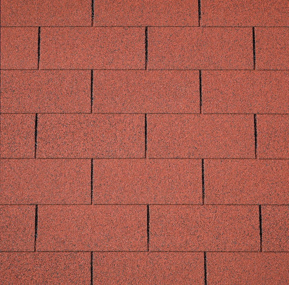 Interflex standaard shingles 3m² - rood