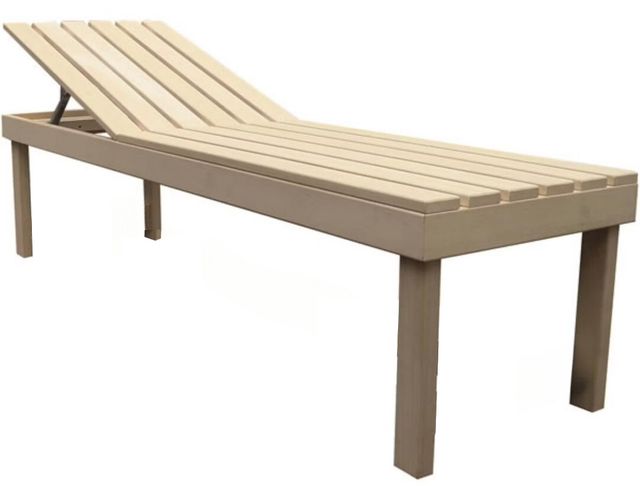 Azalp Saunabank vrijstaand - verstelbaar - Lumen 70 cm breed