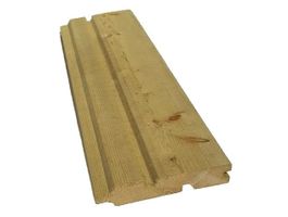 Azalp Vurenhout Rhombus profiel Geschaafd Foto van Azalp Vurenhout Rhombus profiel Geschaafd