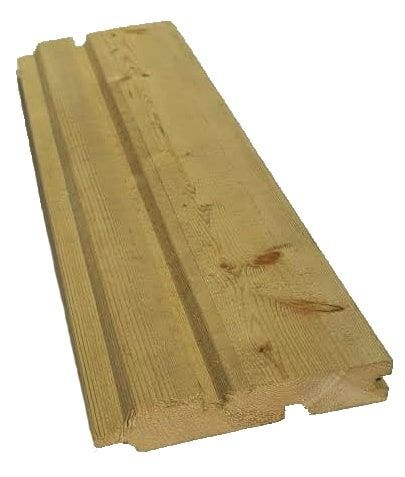 Azalp Vurenhout Rhombus profiel Geschaafd