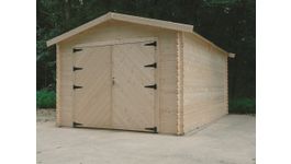 Foto van Solid S8831 Houten Garage