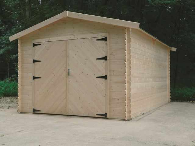 Solid S8831 Holzernes Garage
