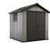 Keter Oakland 757 Kunststoff Gartenhaus Grau (O)
