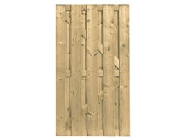 Foto van Azalp tuindeur recht verticaal 180x100 cm