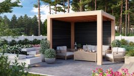 WoodAcademy Douglasien Überdachung Moonstone Excellent Nero Foto von