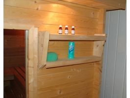 Foto von Azalp Sauna Wandregal-Set