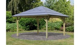 Karibu 10205 Gartenlaube Holm 1 - Hochdruck Imprägniert Foto von Karibu 10205 Gartenlaube Holm 1 - Hochdruck Imprägniert