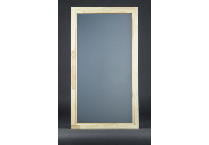 Ilogreen Saunaraam 49x89 cm, melkglas 8 mm Foto van Ilogreen Saunaraam 49x89 cm, melkglas 8 mm