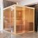 Azalp elementsauna Prisma 152x135 cm - vuren