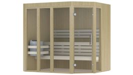 Hot Orange Flora Binnensauna Foto van Hot Orange Flora Binnensauna