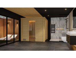 Interflex binnensauna MS 1 Foto van Interflex binnensauna MS 1