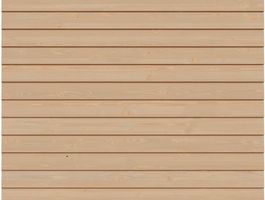 Foto van WoodAcademy kapschuur achterwand Douglas 300 cm