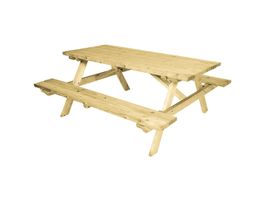 Foto van Azalp picknicktafel groot