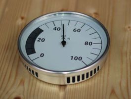 Foto van Karibu hygrometer Classic