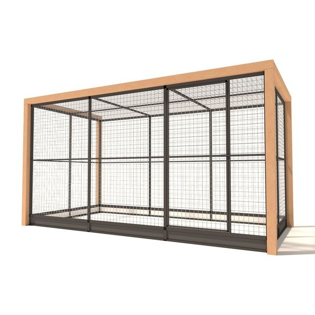 Glorenza aluminium konijnenhok Valentijn