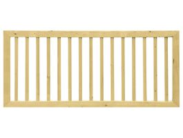 Azalp vurenhouten hek recht kader Foto van Azalp vurenhouten hek recht kader