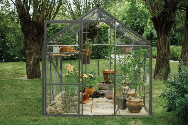 Royal Well Kate V Tuinkas Full Options groengrijs