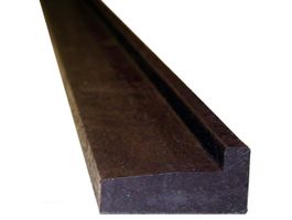 Azalp funderingsbalk van gerecycled kunststof (300 cm) Foto van Azalp funderingsbalk van gerecycled kunststof (300 cm)