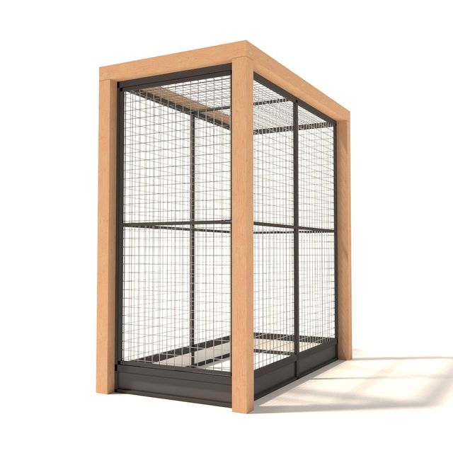 Glorenza aluminium konijnenhok Valentijn