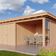 Kirk und Michaels Tiberius Gartenhaus mit Terrasse 700x300 cm