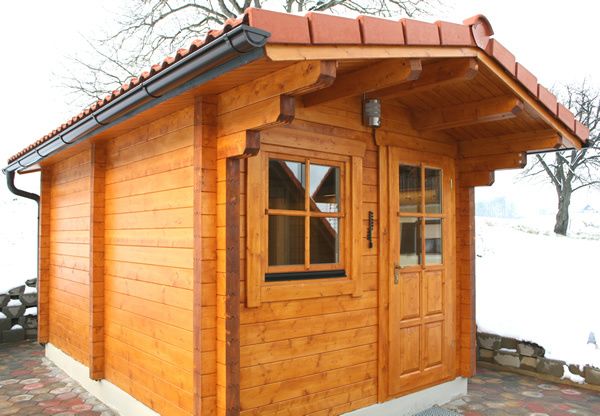 Azalp Royal Class Saunahaus 6 / 95 mm