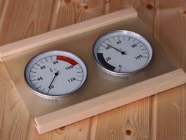 Foto van Karibu thermo-hygrometer Premium