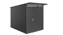 Biohort AvantGrande A3 metalen tuinhuis enkele deur Foto van Biohort AvantGrande A3 metalen tuinhuis enkele deur