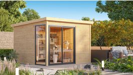 Foto von Solid Nimes Holzen gartenhaus - Hochdruck imprägniert