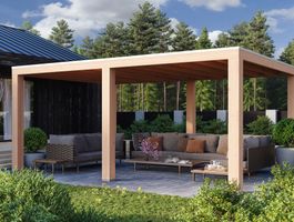 WoodAcademy Douglasien Überdachung Ruby Excellent Foto von WoodAcademy Douglasien Überdachung Ruby Excellent